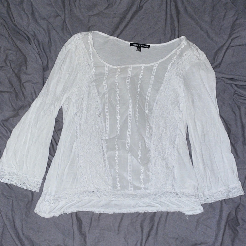 CABLE & GAUGE long sleeve shirt